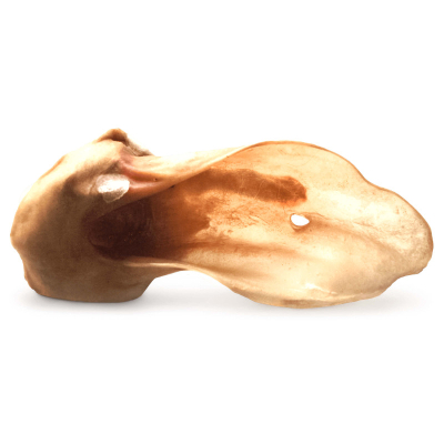 bePure Hundesnack Kalbsohren hell mit Muscheln 350g