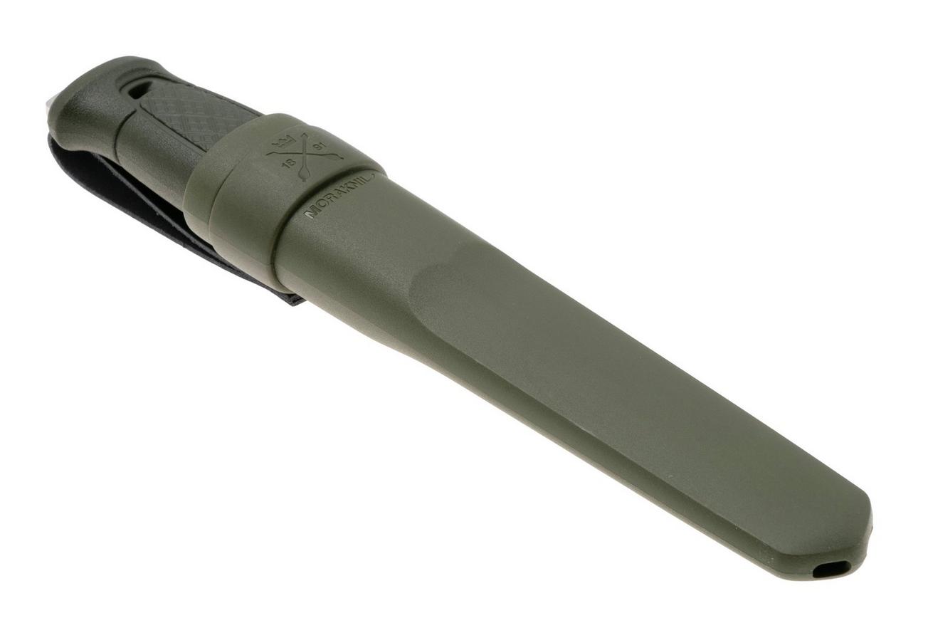 Morakniv Garberg Stainless 14472 Satin 14C28N, Green Polyamide, bushcraftmes