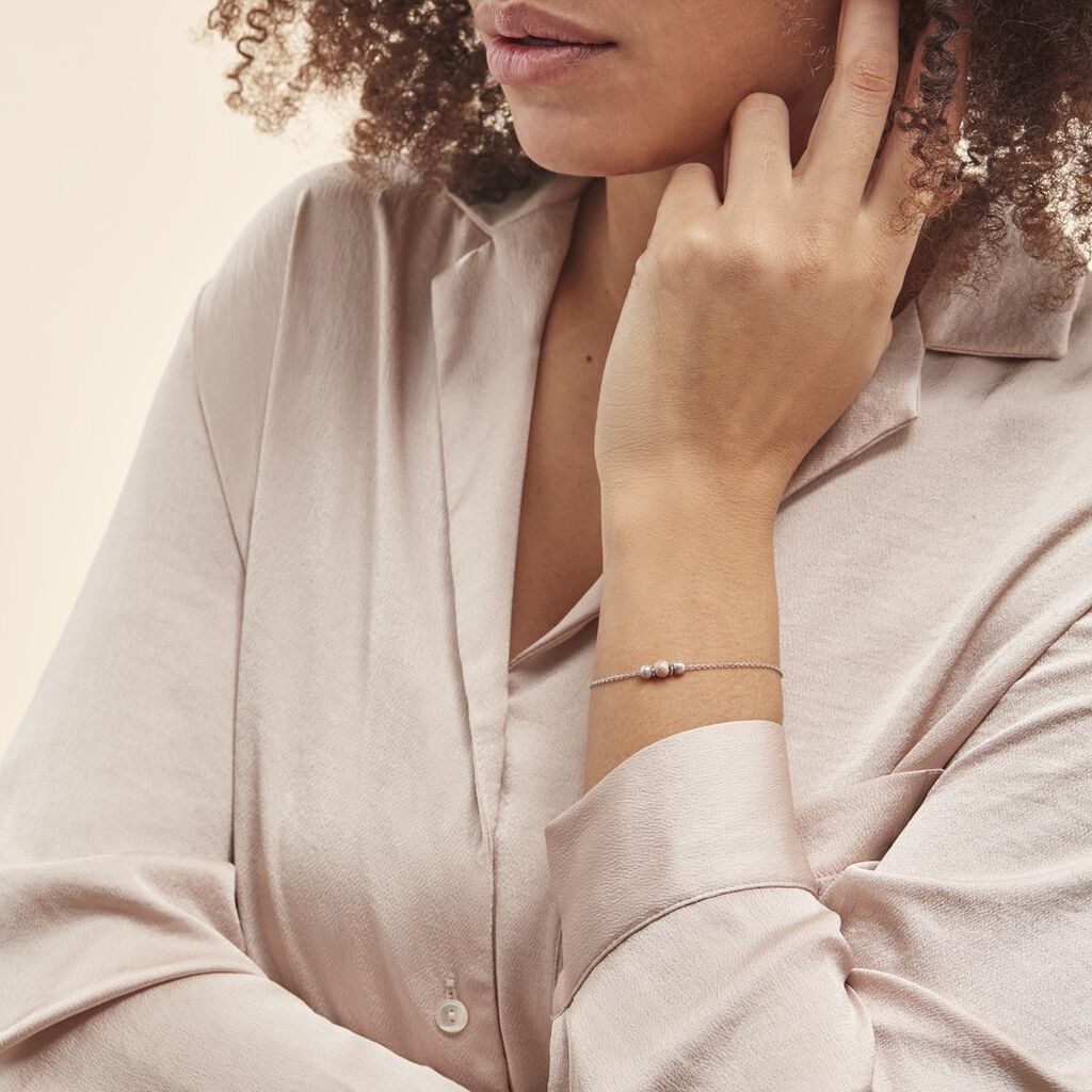 Bracelet Argent Bicolore Wilmart