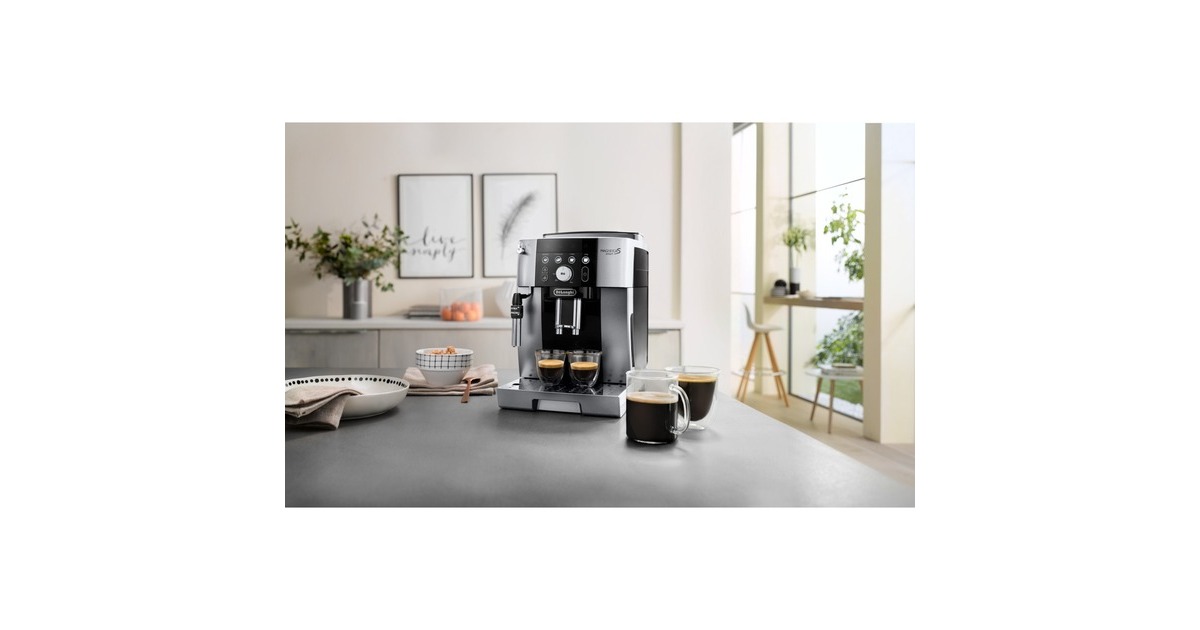 DeLonghiMagnifica S Smart 250.23.SB volautomaat  (Zilver/zwart)