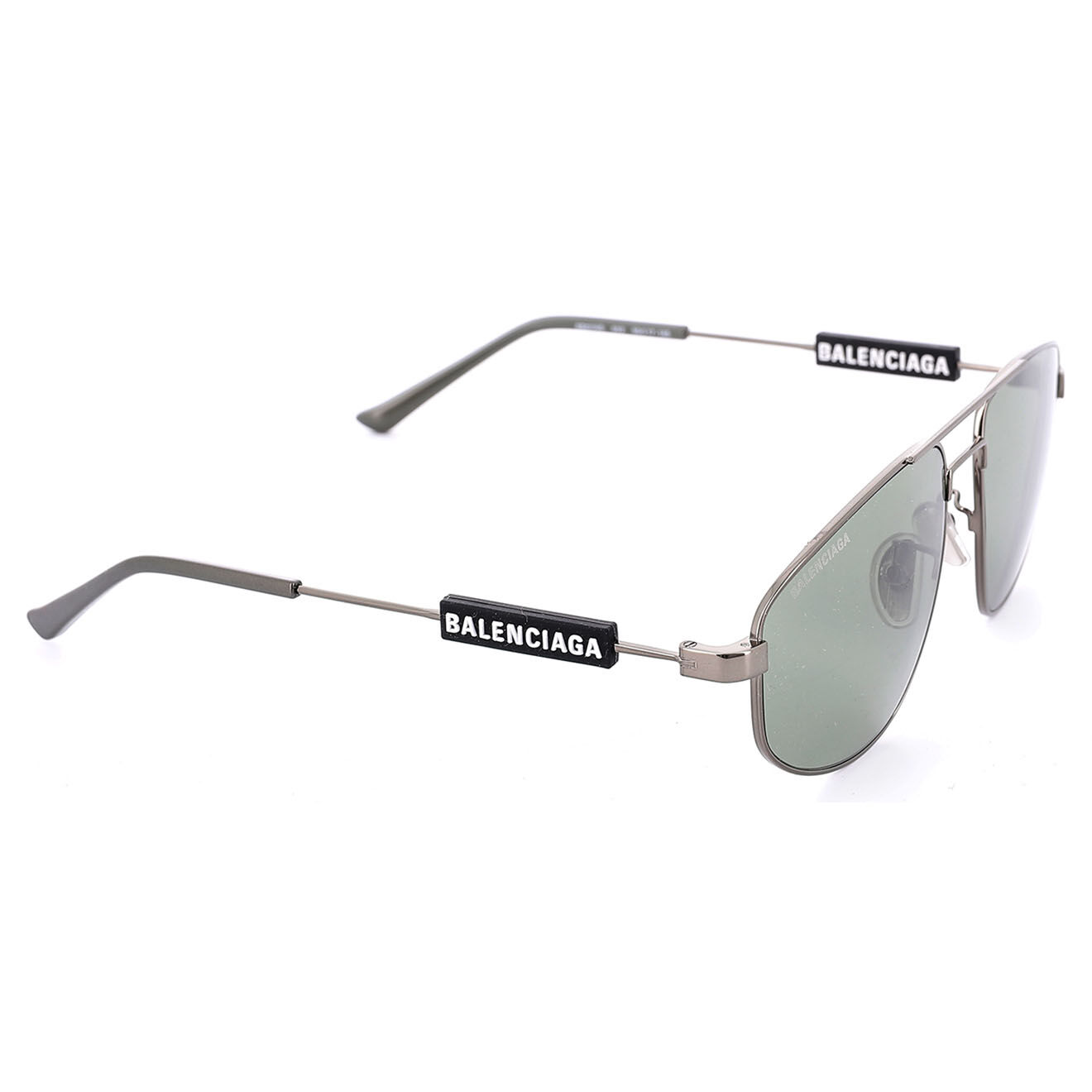 Balenciaga Lunettes de soleil Métal noires - Neuf avec étiquette