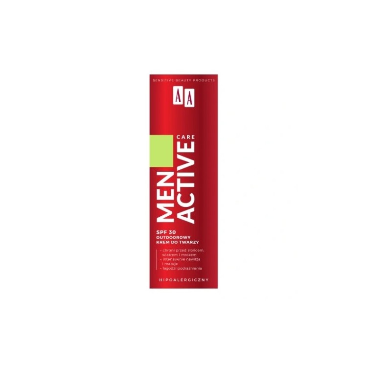 AA Men Active Care outdoor gezichtscrème SPF30 50 ml