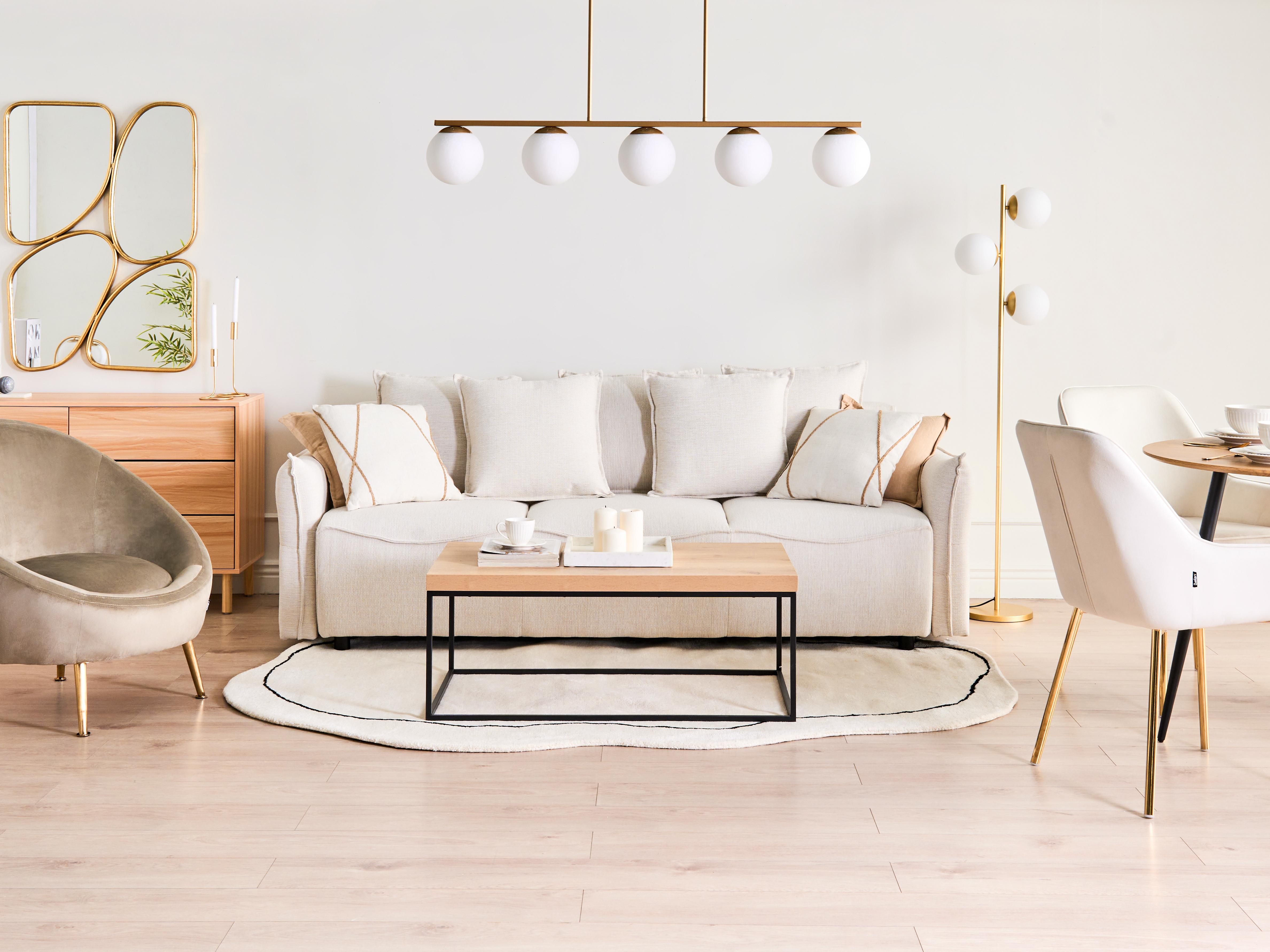 Staande lamp WADI Metaal Goud