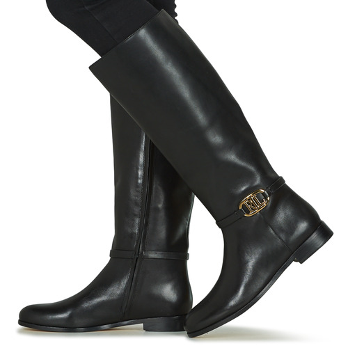 Lauren Ralph Lauren - BRIDGETTE-BOOTS-TALL BOOT Negro