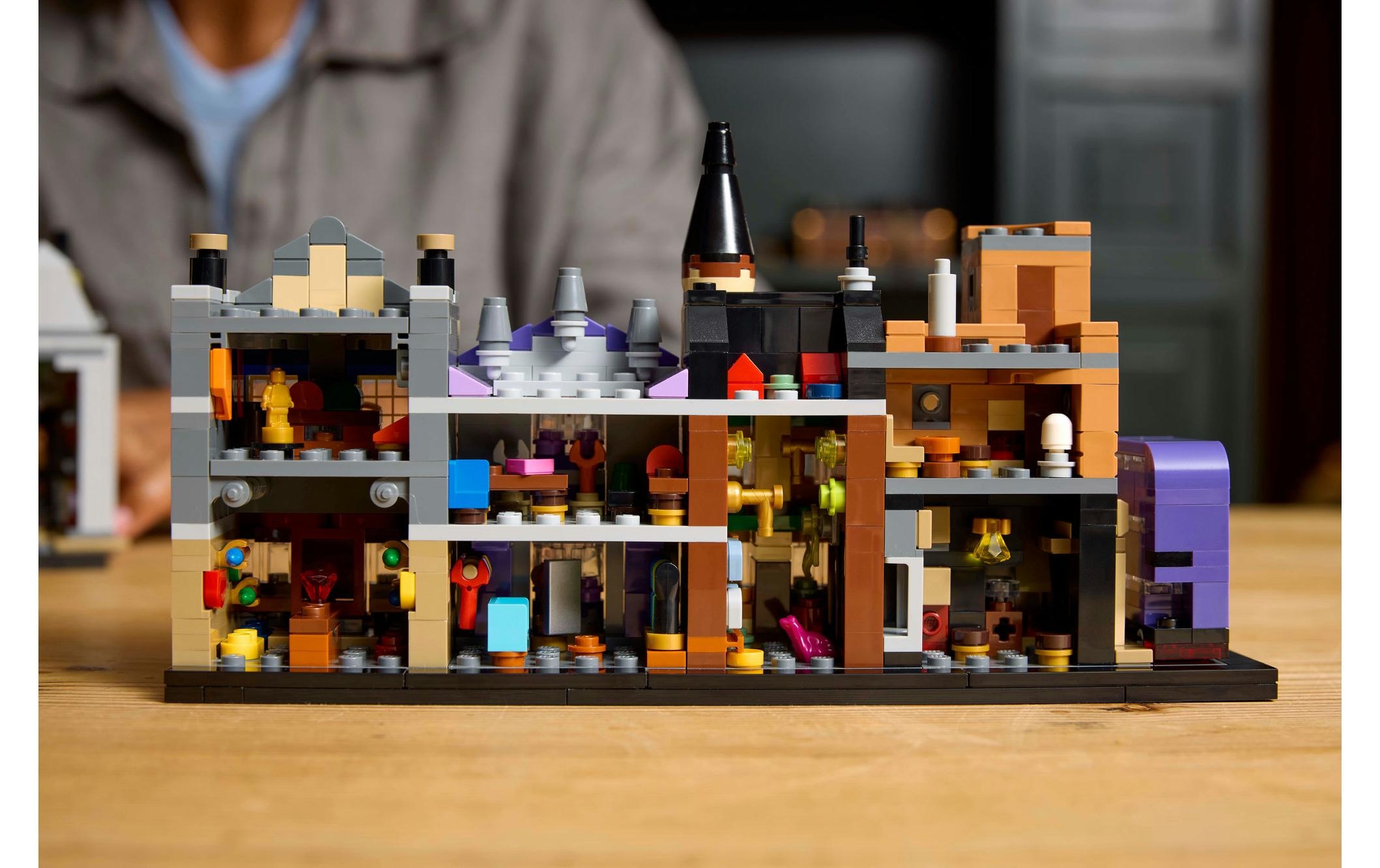 LEGO® Spielbausteine »Harry Potter Die Zauberläden der Winkelgasse 76444«