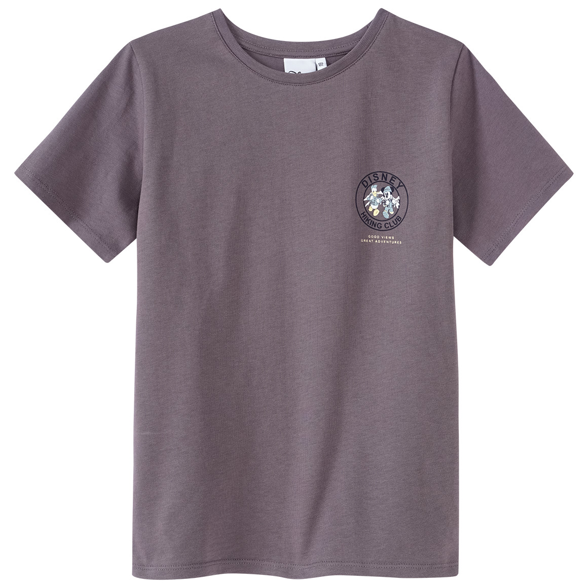 Jonas Nielsen Micky Maus T-Shirt mit Rücken-Print dunkelgrau