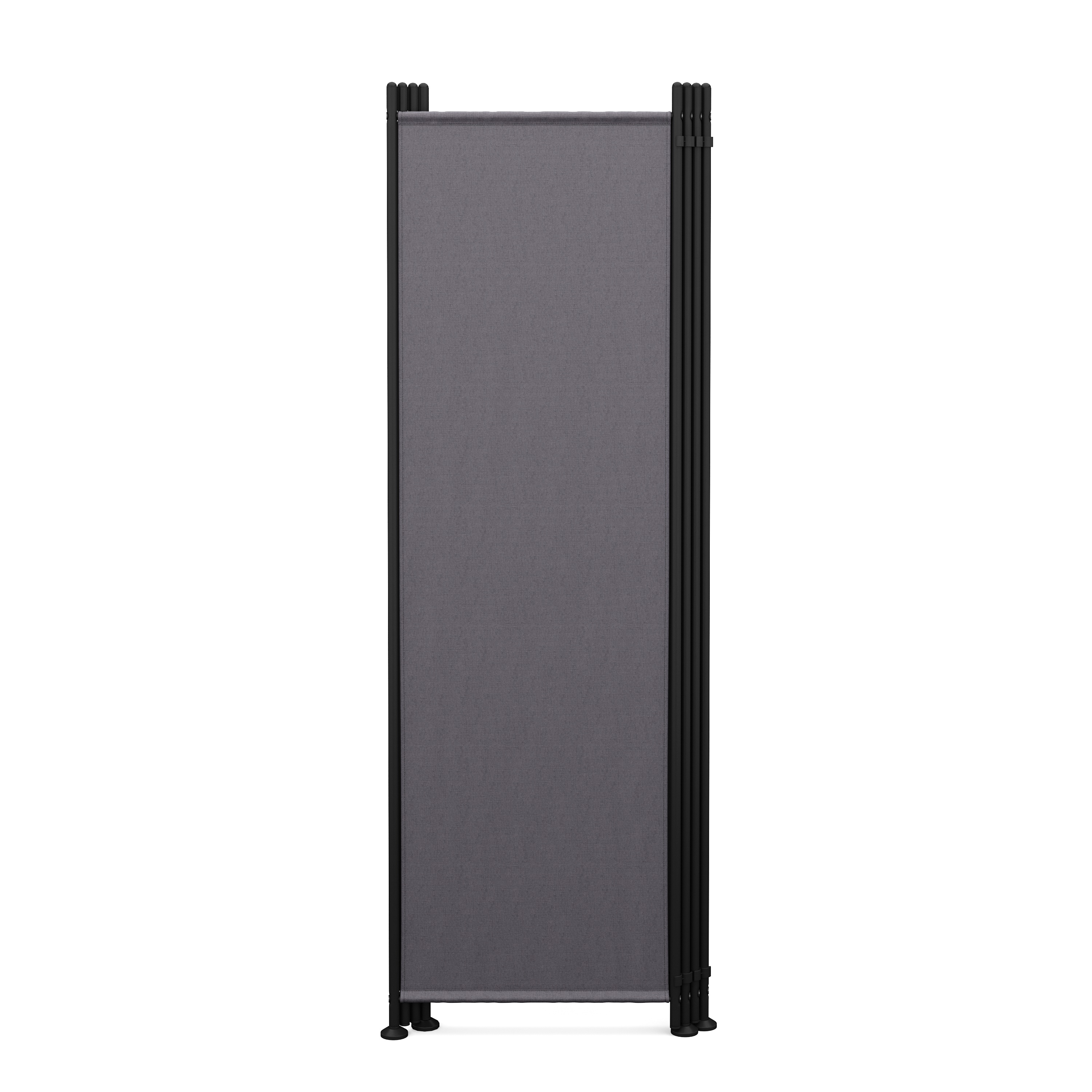 Paravent 4-teilig 215 x 170 cm anthrazit