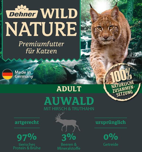 Dehner Wild Nature Nassfutter für Katzen
