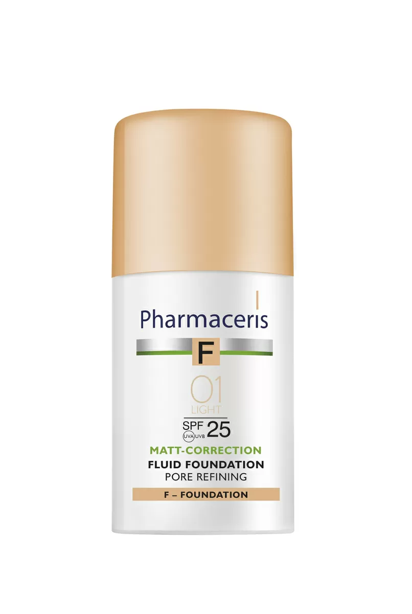Pharmaceris F Matterende Foundation - flere farver