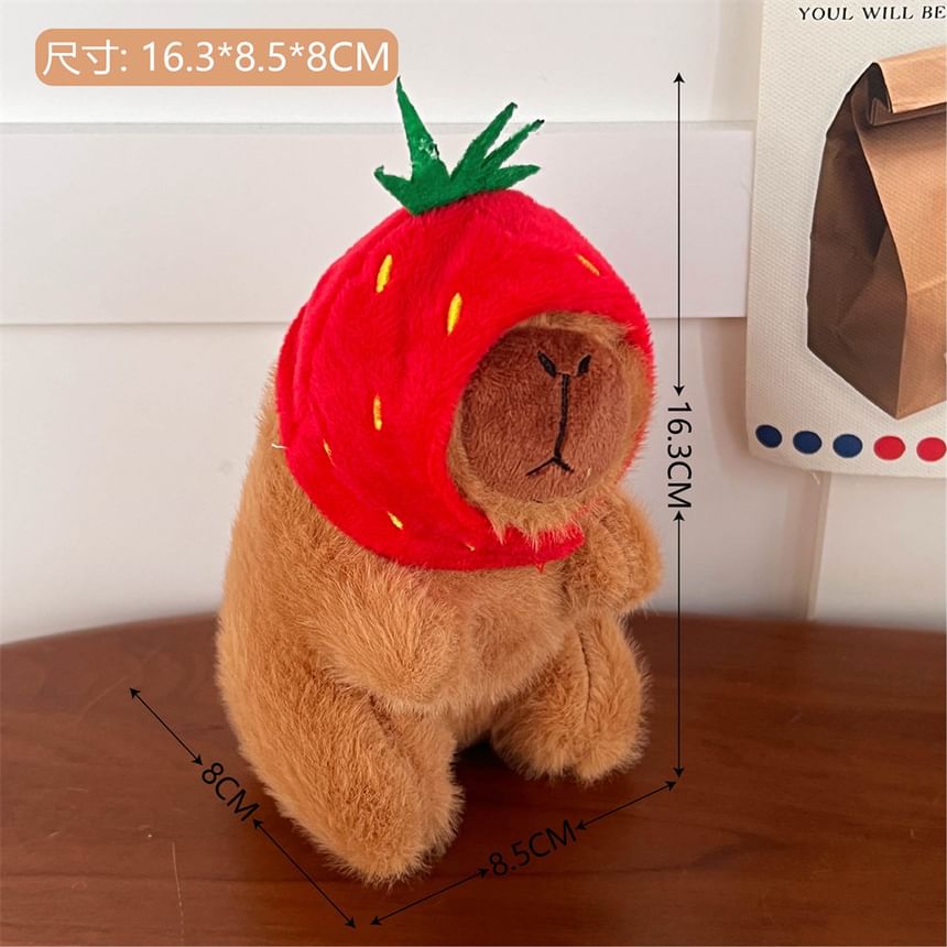 Chavipa - Capybara Chenille Bag Charm (Diverse ontwerpen)