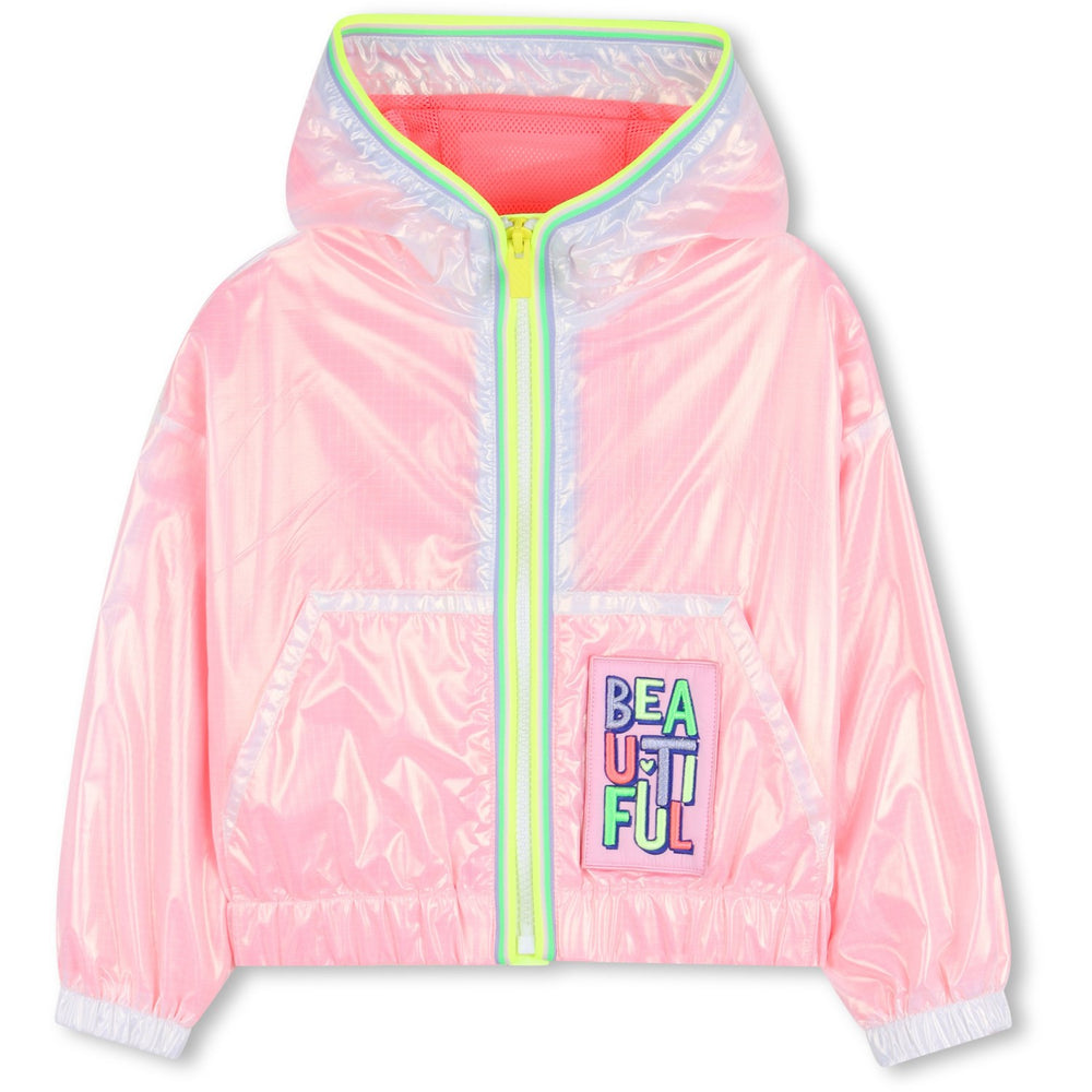 Køb Billieblush White Hooded Windbreaker
