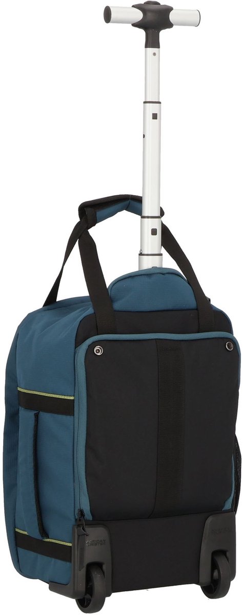 American Tourister Take2Cabin Backpack S Underseater Wheels Harbor Blue