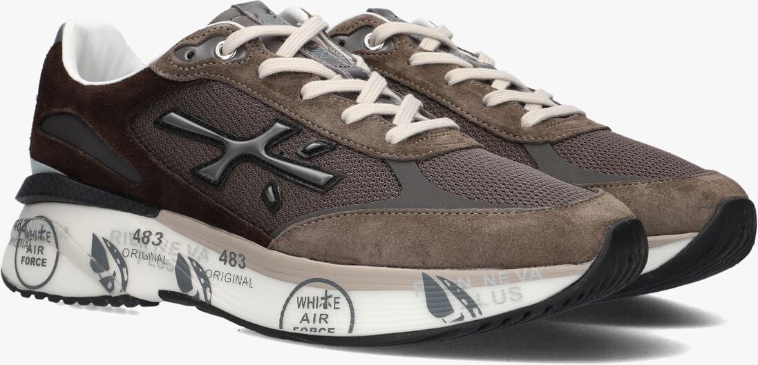 PREMIATA bruine premiata lage sneakers moerun