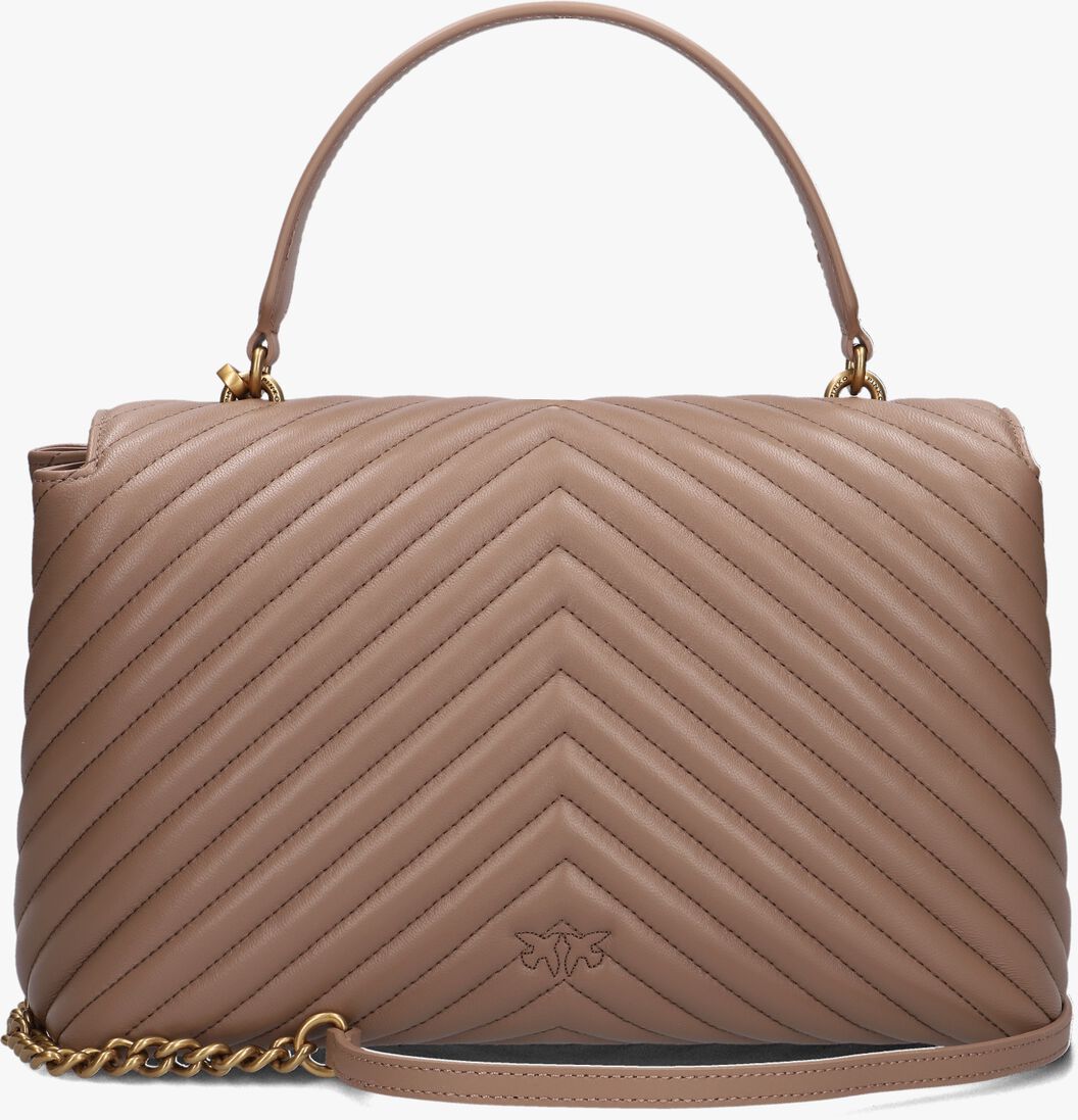 PINKO beige pinko schoudertas love lady puff