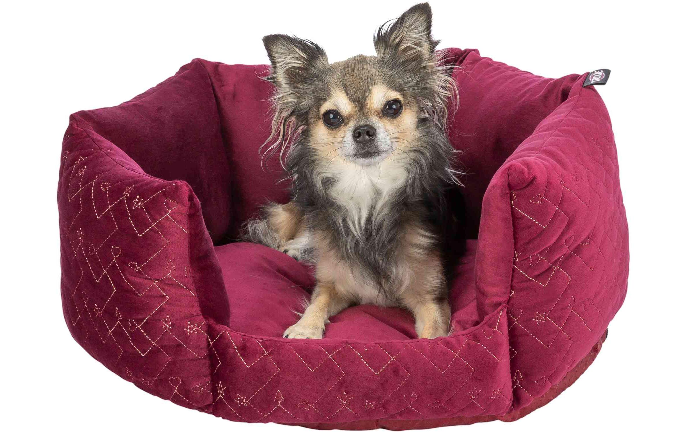 Hunde-Bett Natalya, BordeauxHundebett