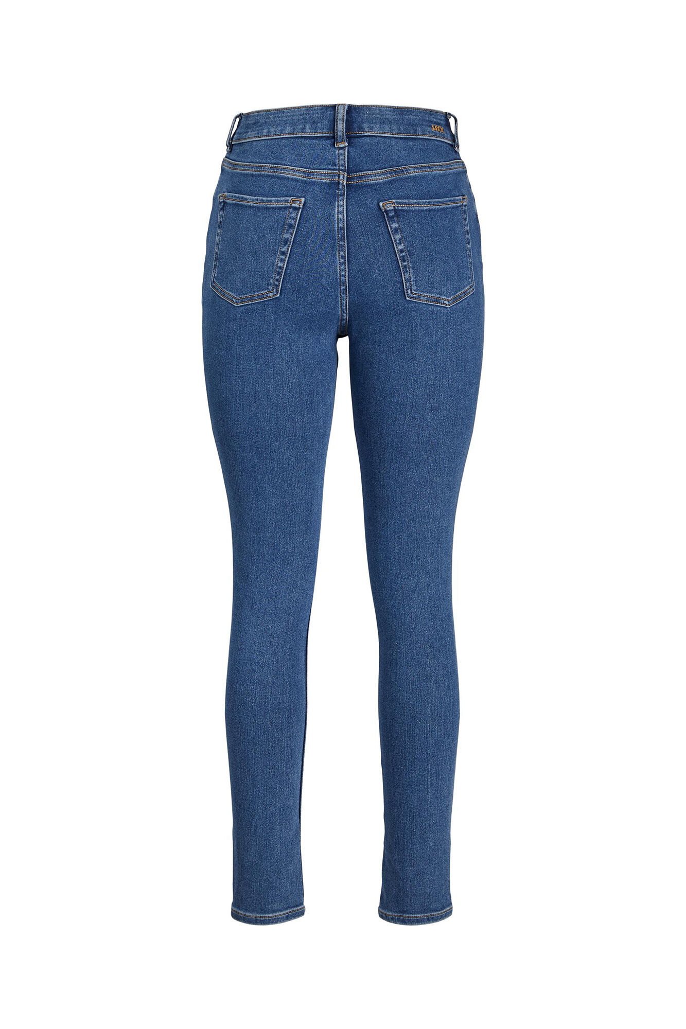 Calça jeans skinny de cintura alta