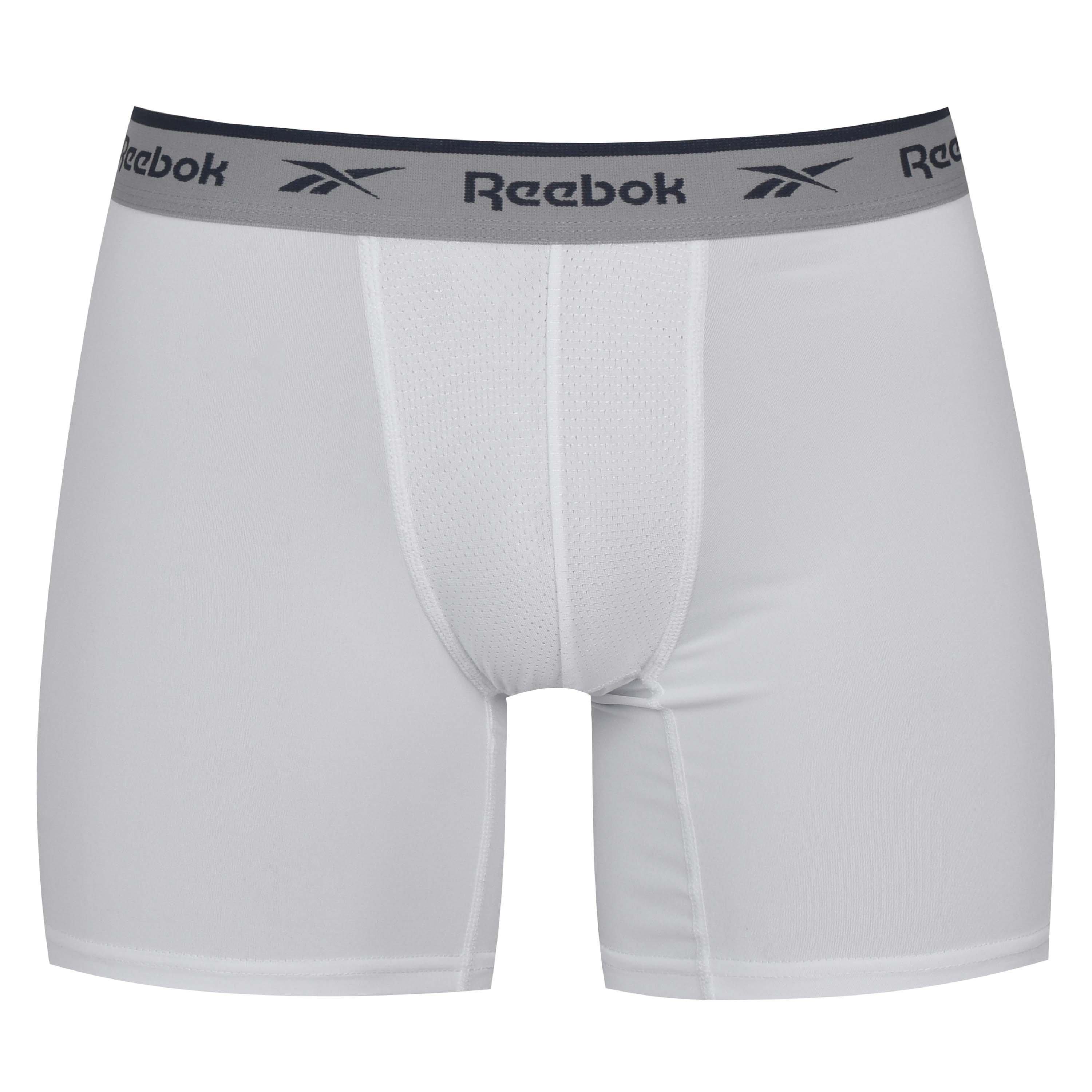 Reebok 3 Pack Boxer Shorts Mens