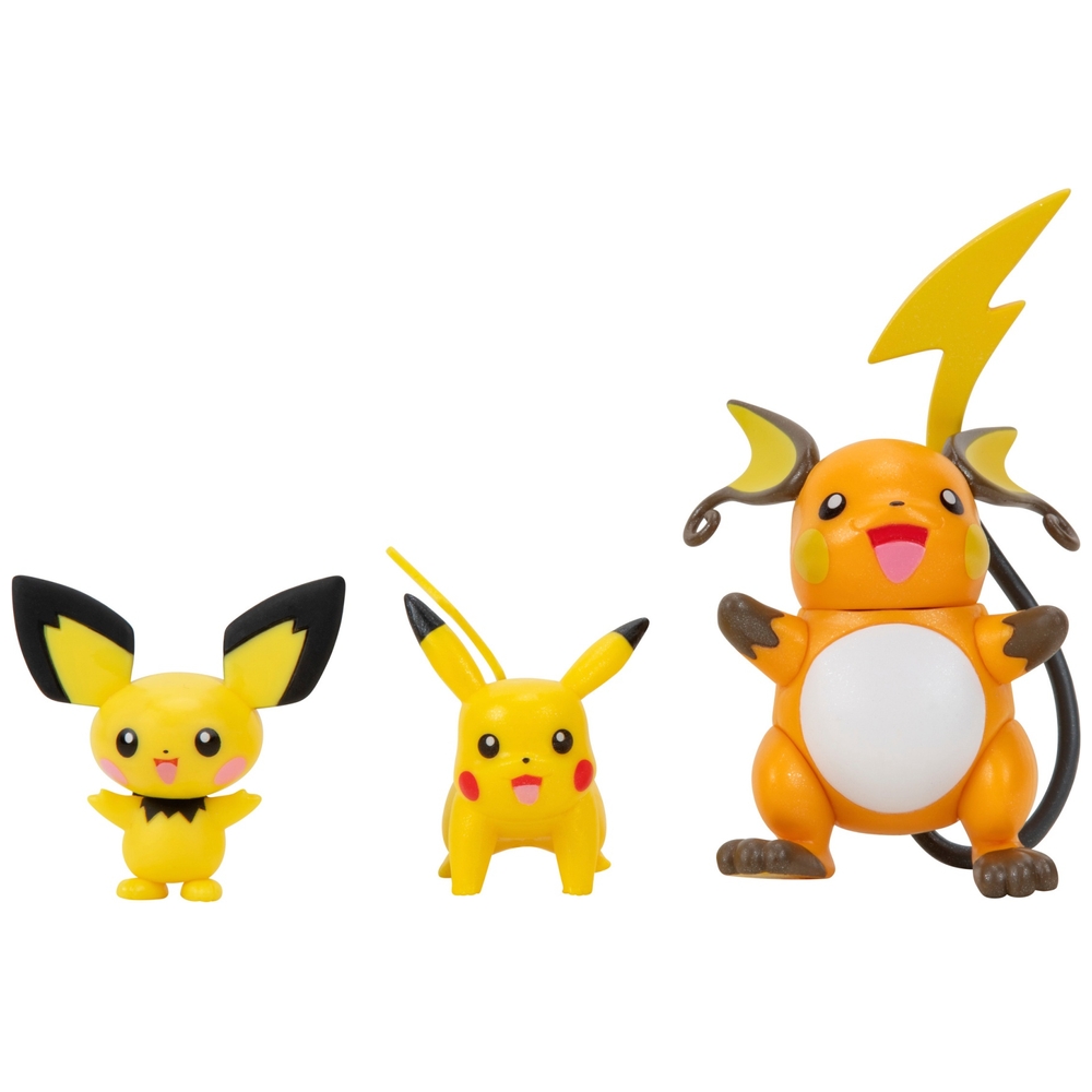Pokémon Select Evolution Multipack (Pichu, Pikachu und Raichu)