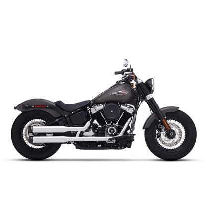 Silencieux Rinehart Racing CHROME/BLACK - Gris
