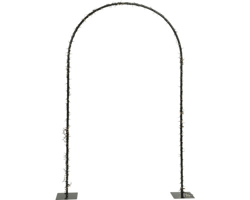 LED entree boog 250x130x230 cm 500 LED's warm wit licht