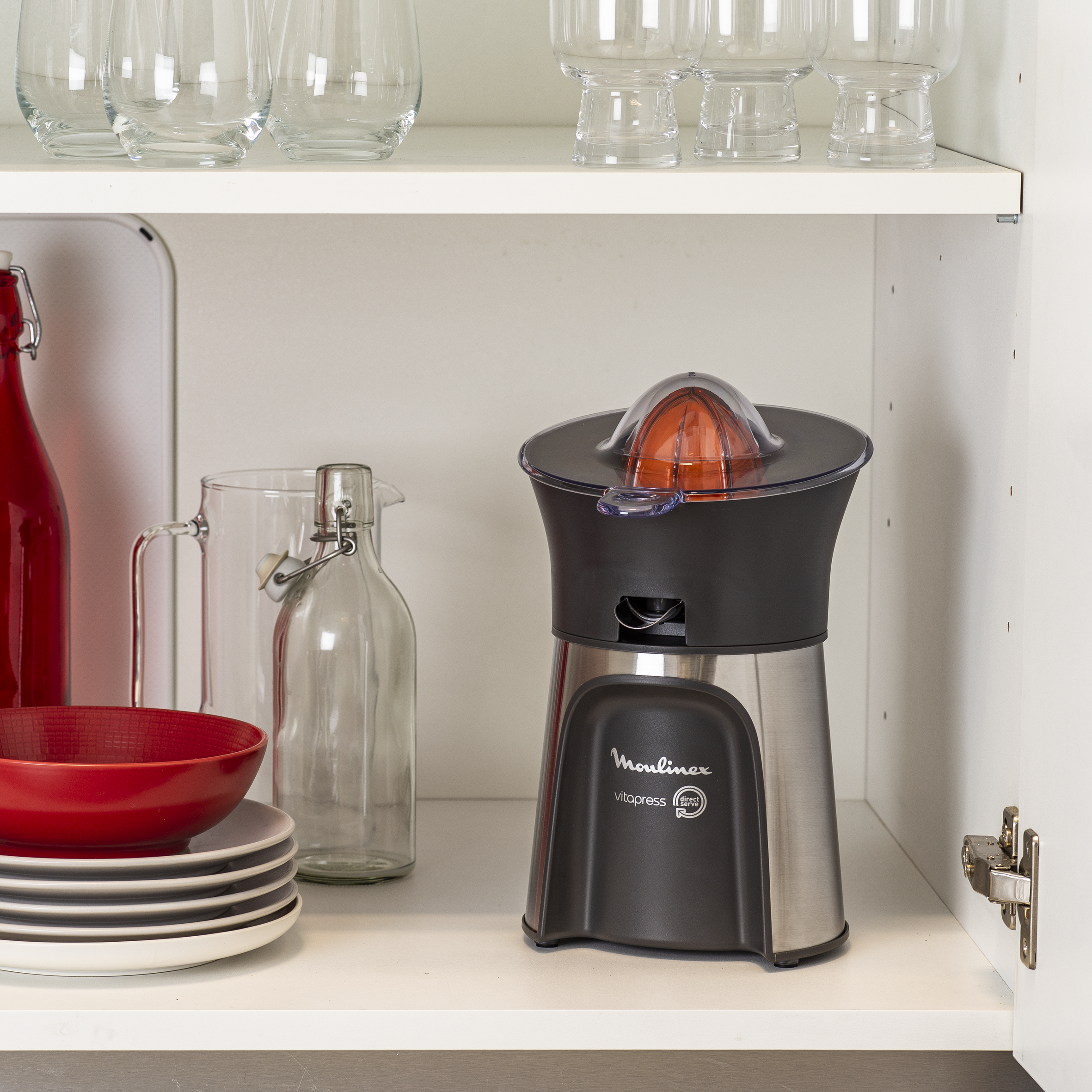 Direct serve juicer 150 W Blanc et gris