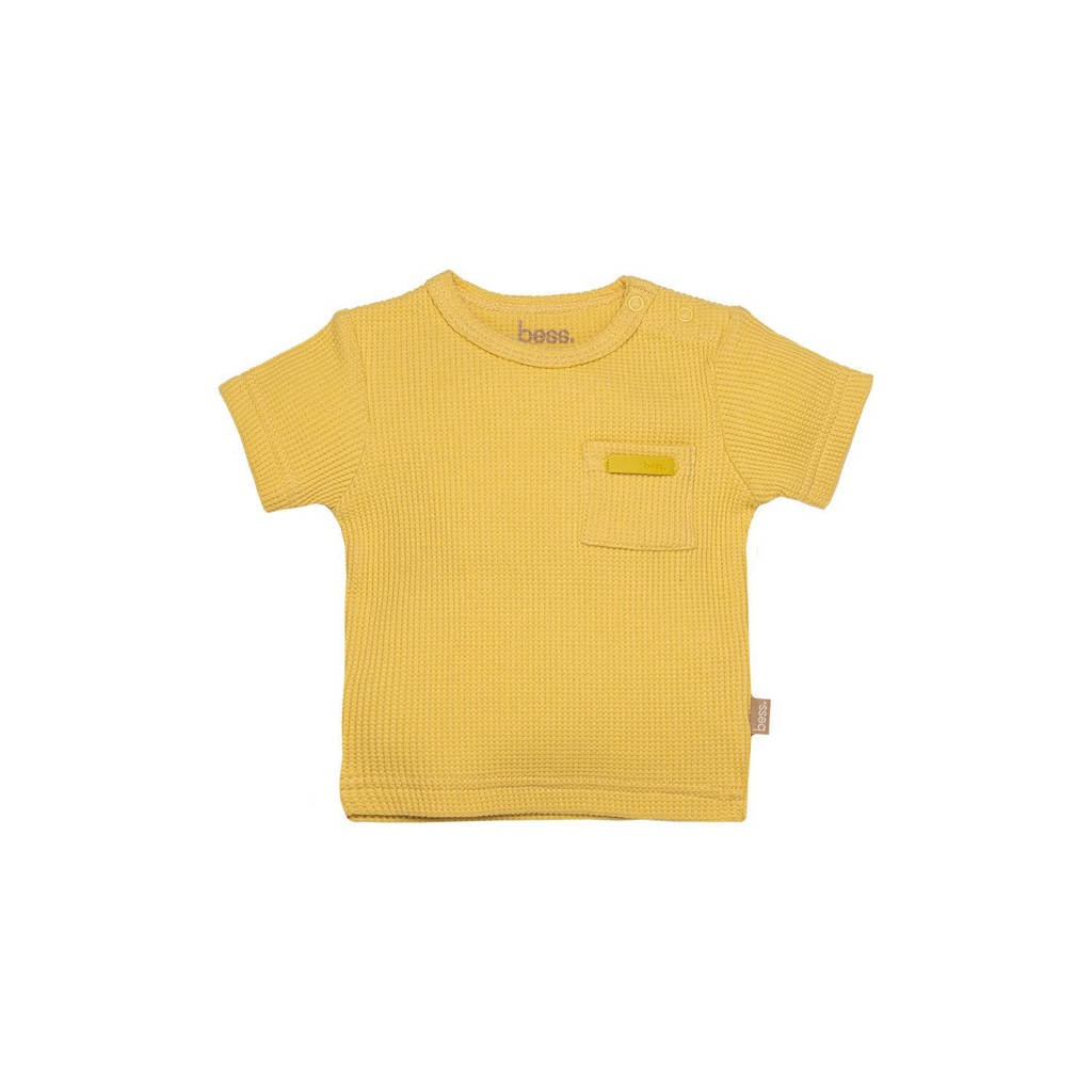 BESS baby T-shirt geel