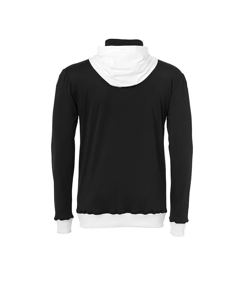 uhlsport Goal Tec Kapuzenjacke Schwarz Weiss F01
