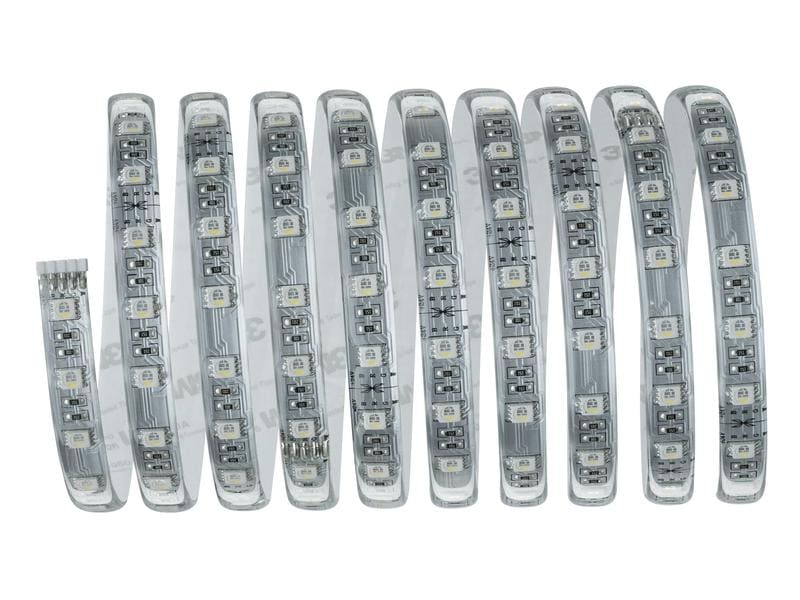 Paulmann LED-Stripe MaxLED RGBW 3 m Basisset Beschichteter Licht-Streifen mit Farbwechselfunktion