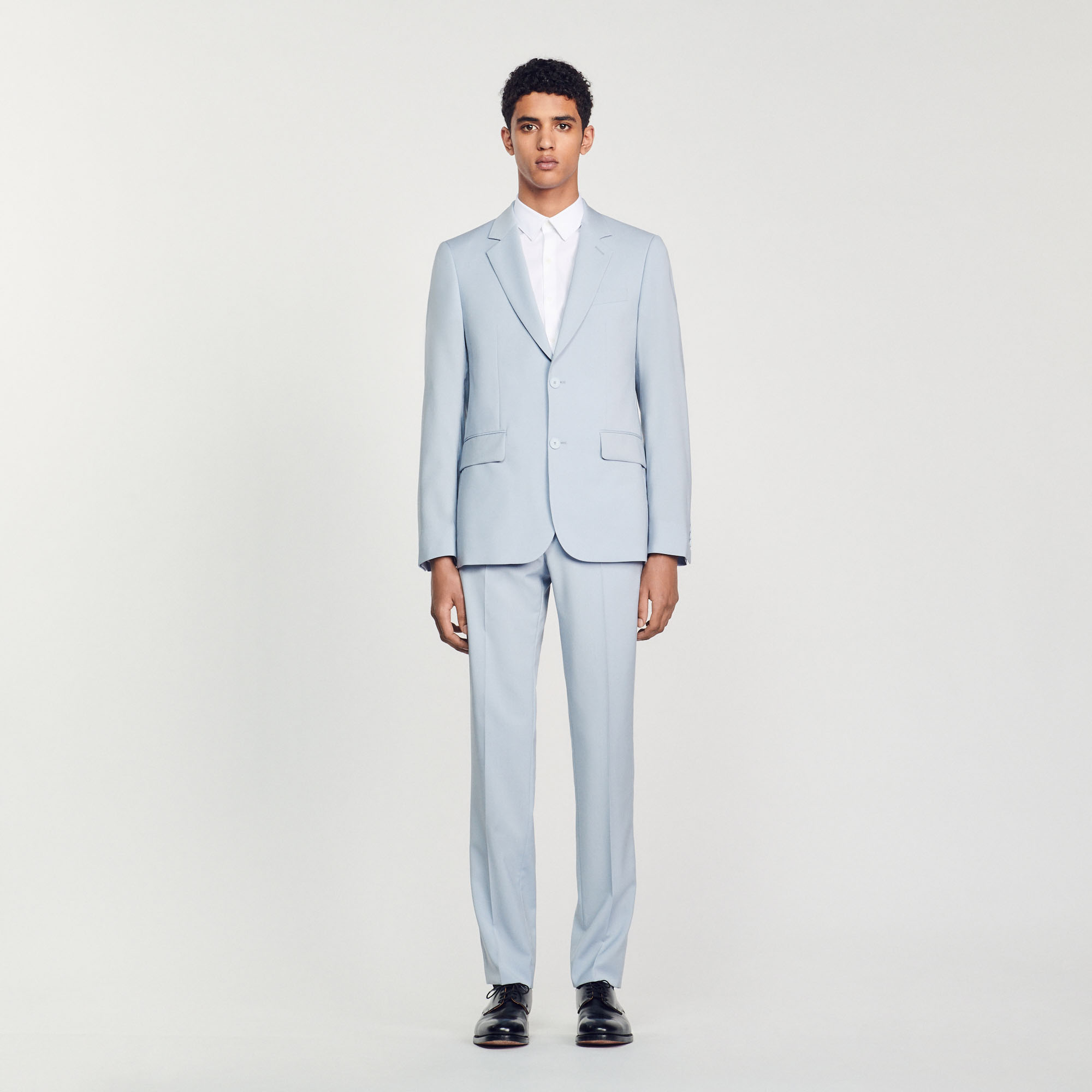Veste de costume en laine vierge