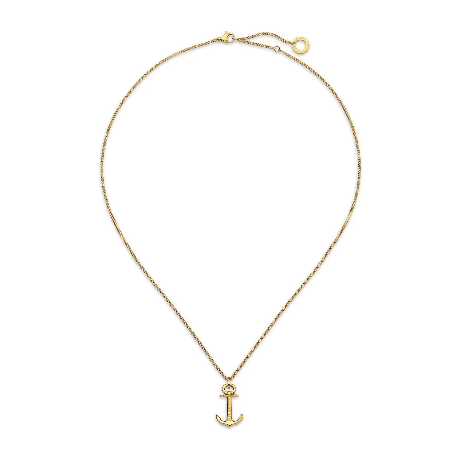 Paul Hewitt Anchor Halskæde 18 kt. Rustfrit Stål PH-JE-0126