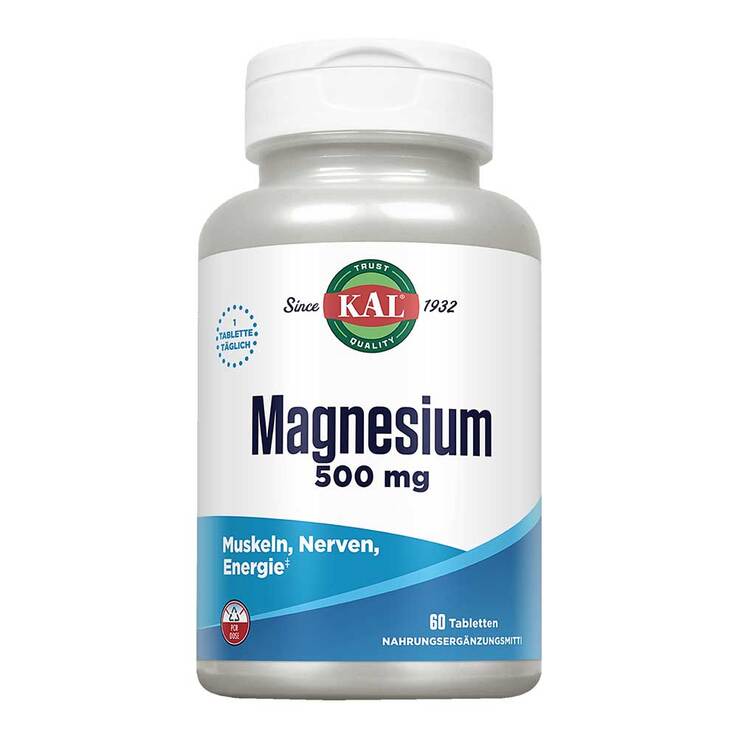 Magnesium 500 mg Tabletten, 60 St