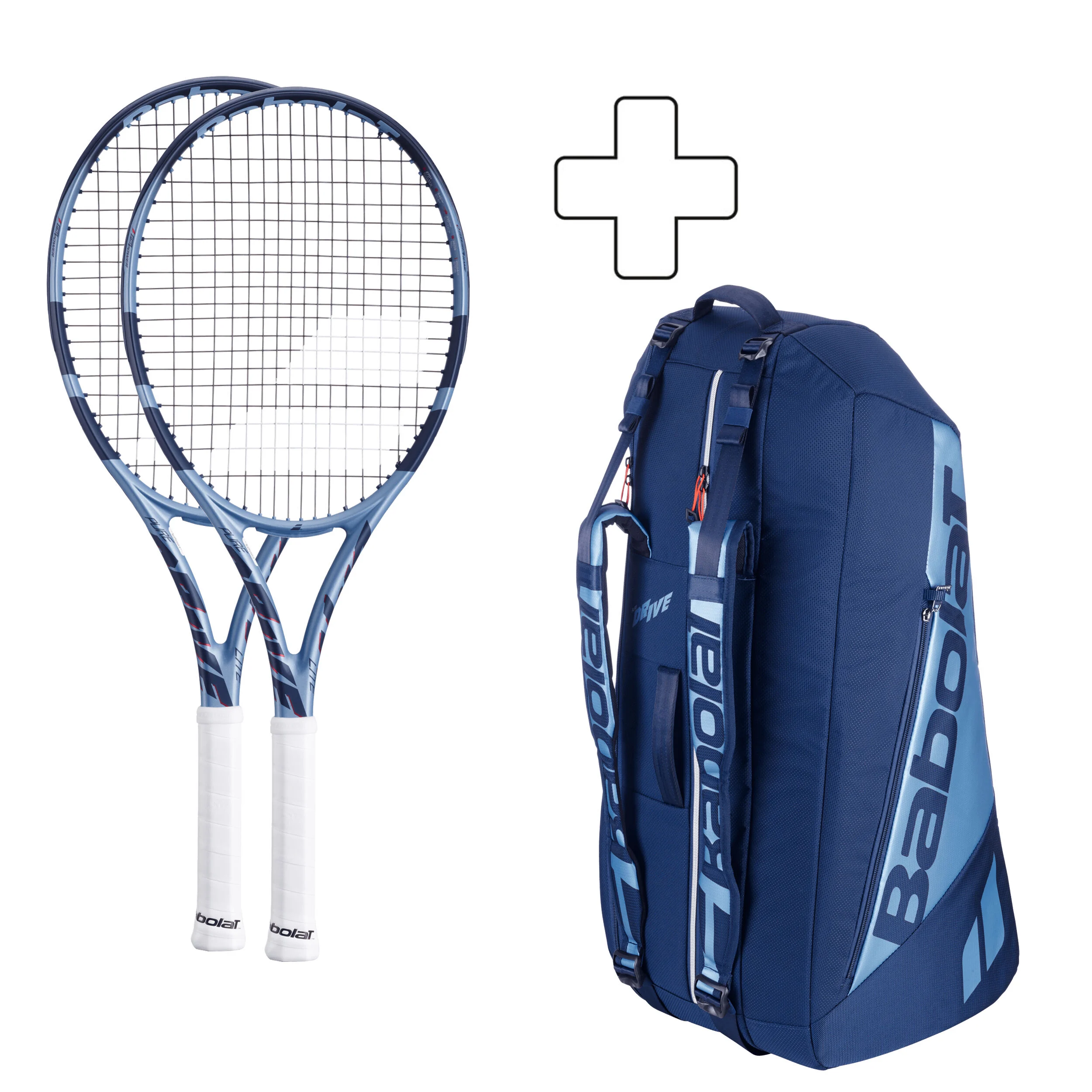 Babolat 2x Pure Drive Lite + Sac De Tennis