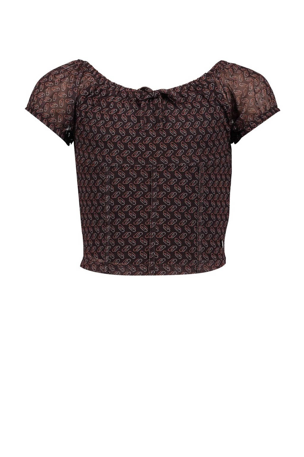 Frankie&Liberty top Hilde met all over print multi