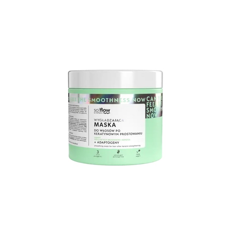 So!flow Glättungsmaske für Haare nach der Keratinglättung 400 ml