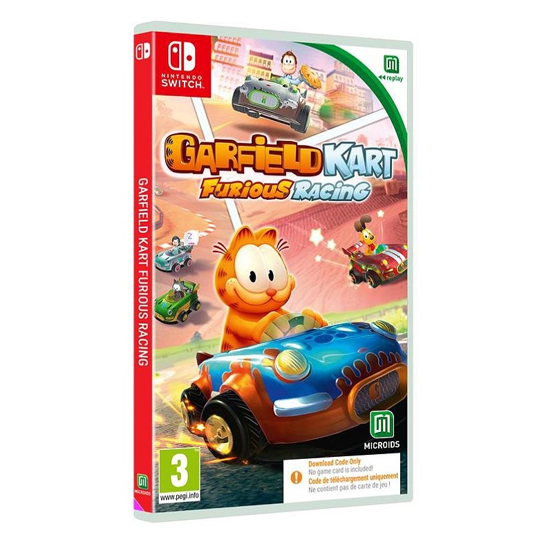 Garfield Kart Furious Racing (Code in a Box)- Nintendo Switch