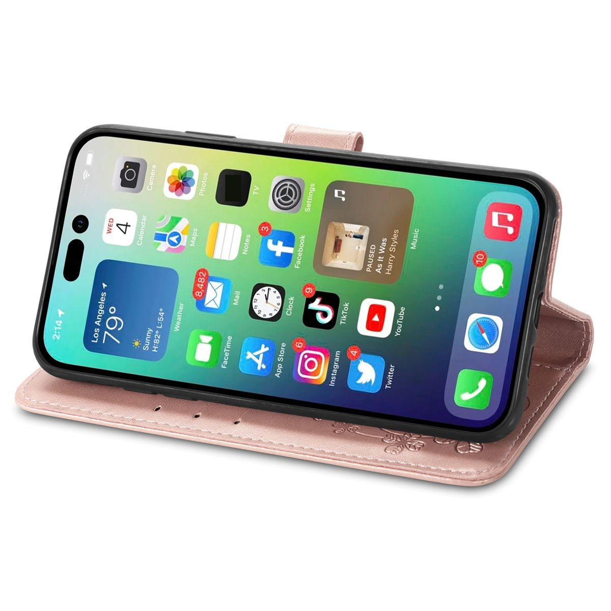 Hülle Handy Schutz für Apple iPhone 15 Case Cover Klapp Tasche Wallet Etuis Neu
