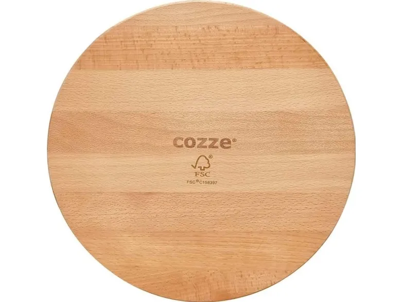 Cozze® pizzabræt Ø350x12 mm bøgetræ