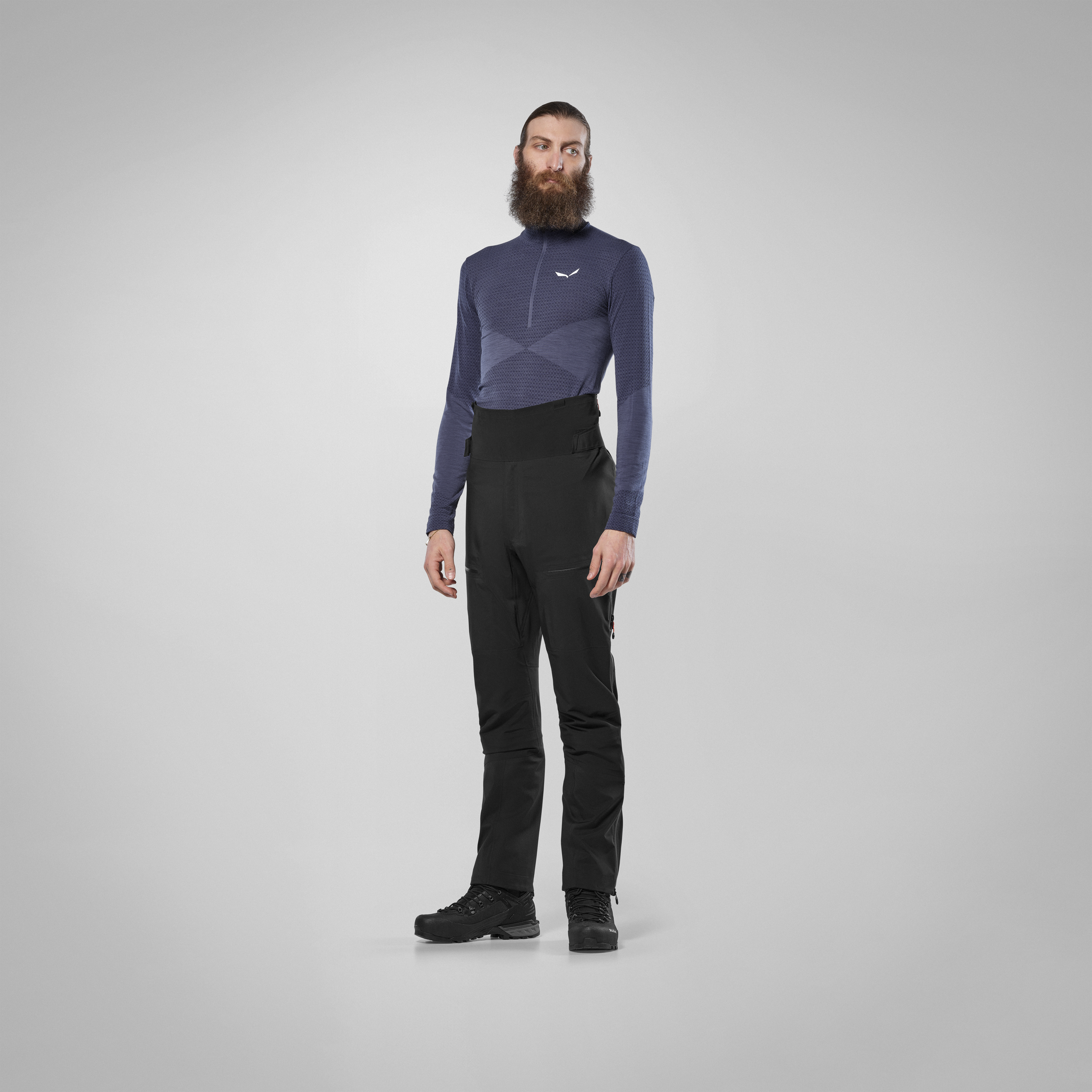 Zebru Responsive Half-Zip T-Shirt Herren