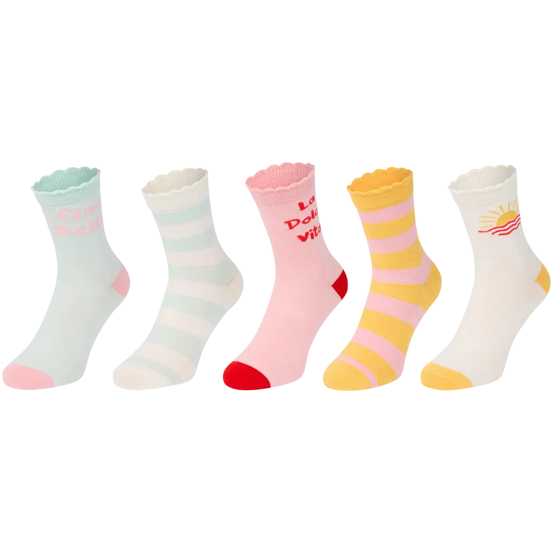 Pairz sokken Maten 31 - 38 | 5 paar | diverse varianten