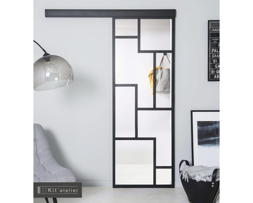 Schuifdeur design 93x212,8 cm DIN Links/Rechts