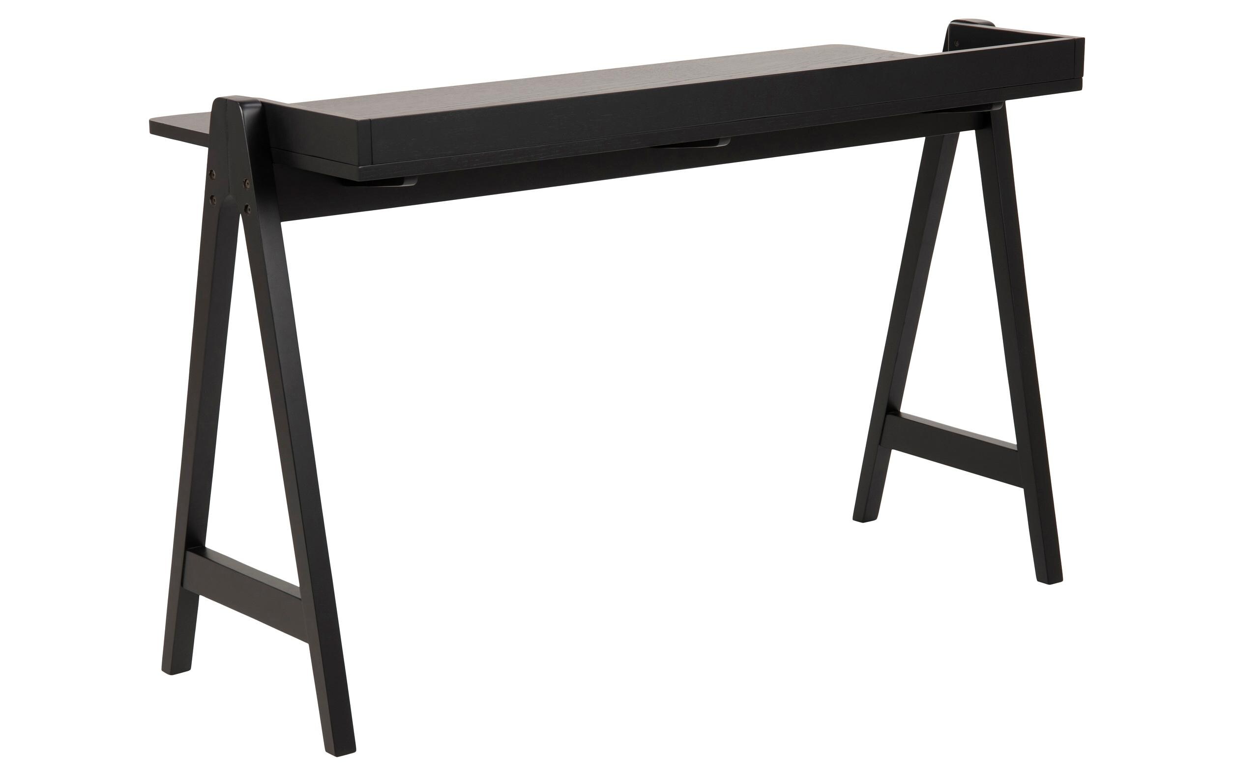 Tisch Miso, Schwarz matt<br>Schreibtisch in modernem Design