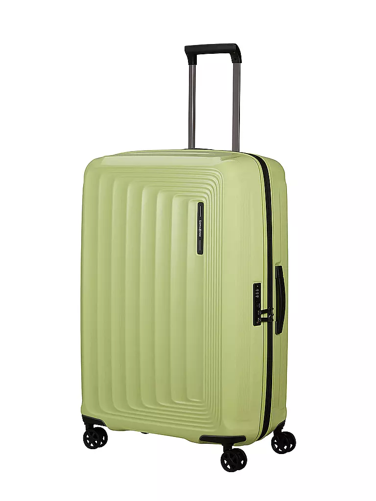 SAMSONITE Trolley NUON Spinner 75cm erweiterbar  hellgrün