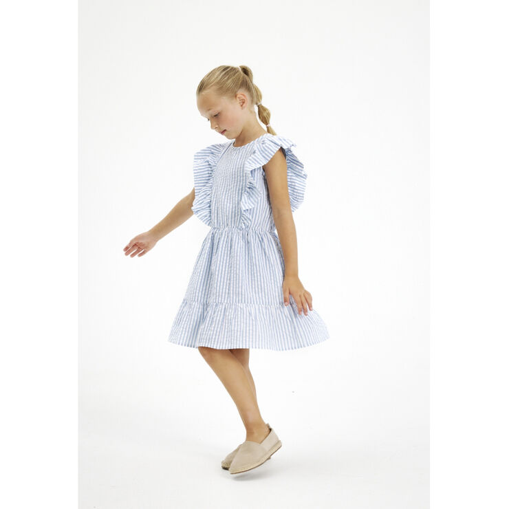 The New TNKai S_ L Dress Blue fog