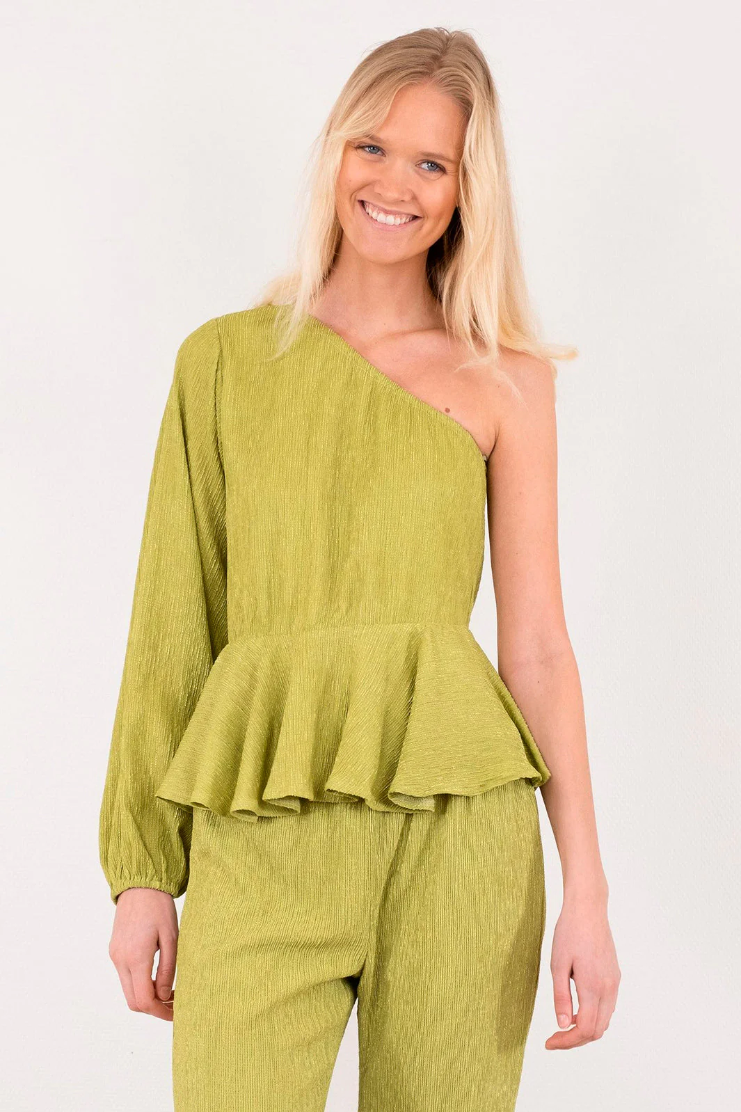 Neo Noir McCartney Plisse Blouse