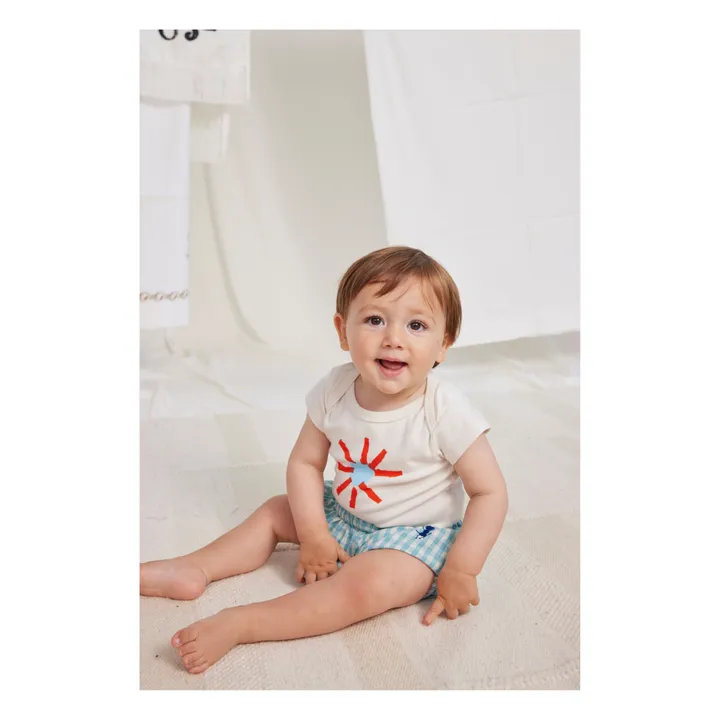 Bobo Choses Bloomer Vichy | Bleu ciel
