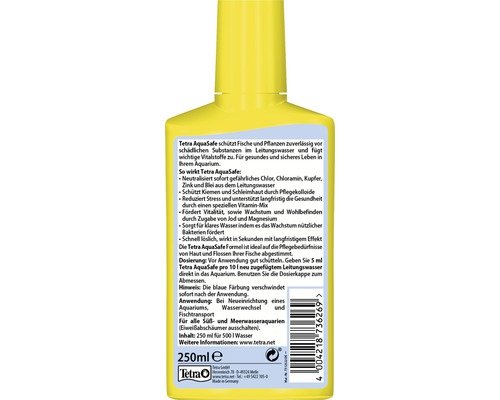 Tetra AquaSafe 250 ml