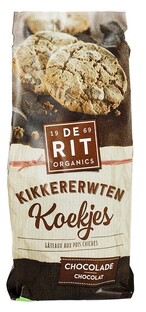 De Rit Kikkererwten Koekjes Chocolade 150GR