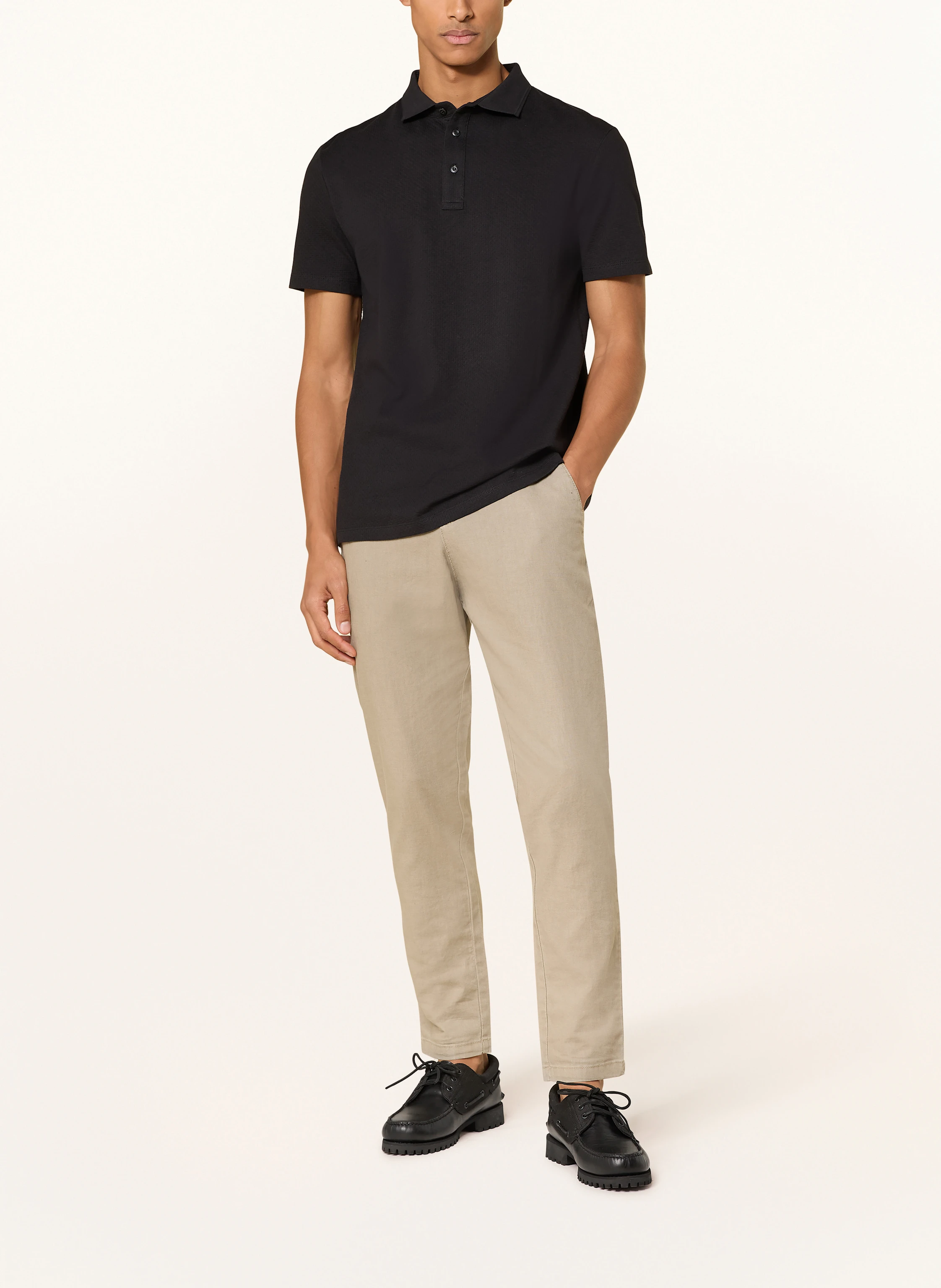 STRELLSON Jersey-Poloshirt FISHER