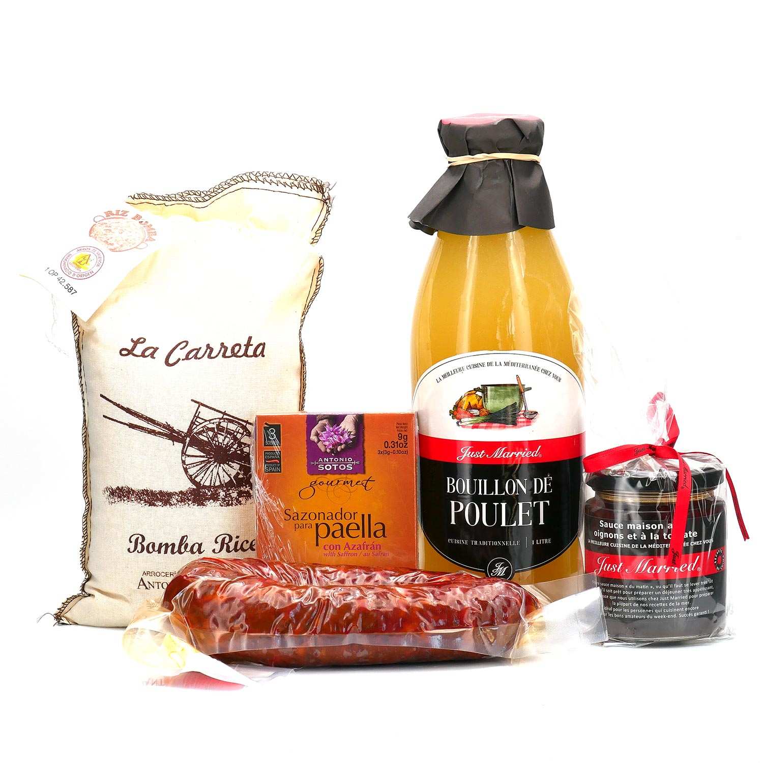 Assortiment pour paëlla maison
