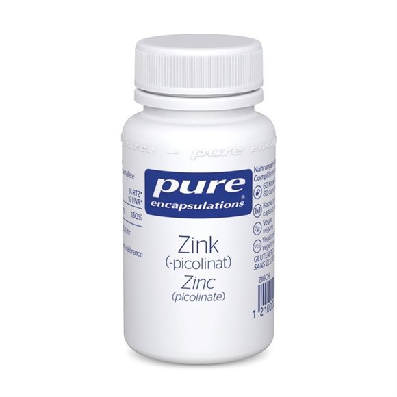 PURE Zink 5 pikolinat<br>60 Stück, Flasche, Kapsel
